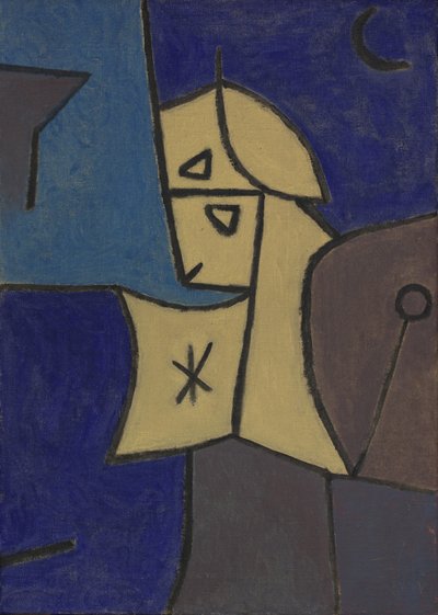 Hoher Wächter, 1940 von Paul Klee