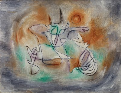 Heulender Hund von Paul Klee