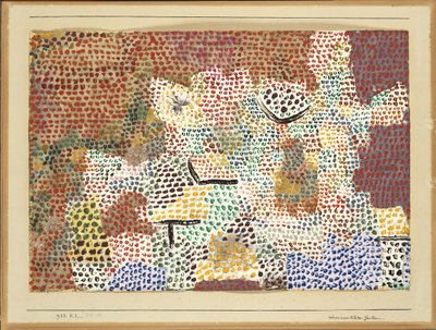 Wie ein verwilderter Garten von Paul Klee