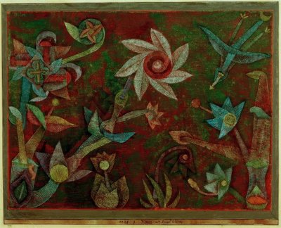 Kreuz- und Spiralblüten von Paul Klee