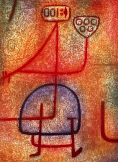 Die schöne Gärtnerin von Paul Klee