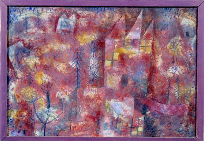 Landschaft beim Kind von Paul Klee