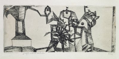 Kleines Schloss in der Luft von Paul Klee