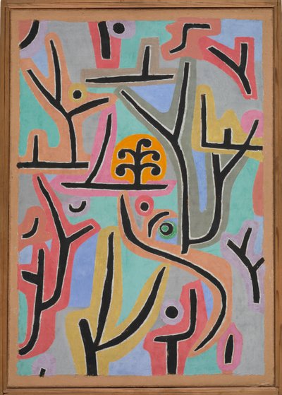 Park in der Nähe von Lu.. von Paul Klee
