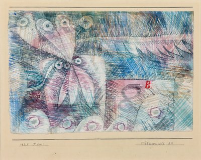 Pflanzen Bild 8.b von Paul Klee