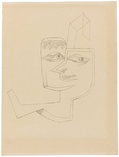 Porträt einer coolen Frau von Paul Klee
