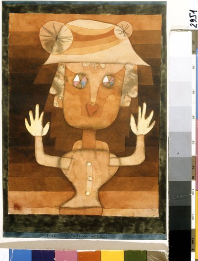 Puppe. Gemälde von Paul Klee (1879-1940) von Paul Klee
