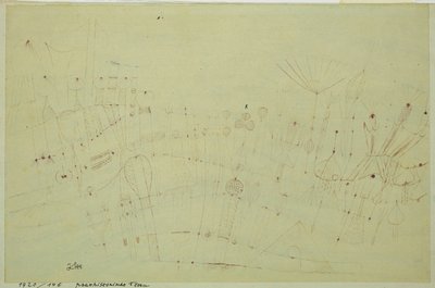 Prähistorische Vegetation von Paul Klee