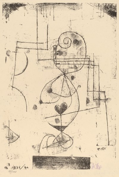 Herzdame von Paul Klee