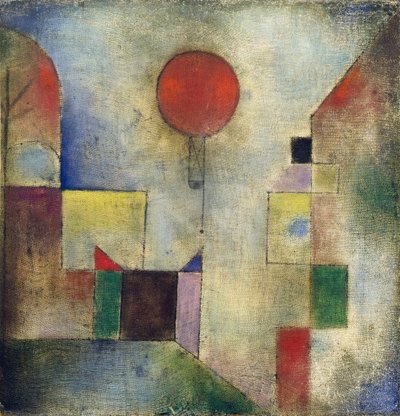 Roter Ballon, 1922 von Paul Klee