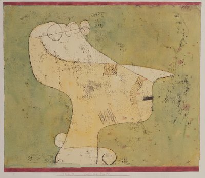 Scharfes Profil von Paul Klee