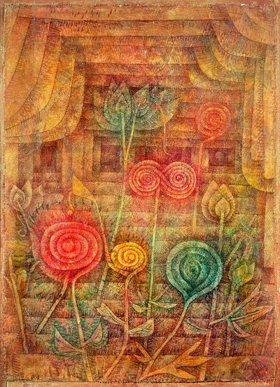 Spiralblumen von Paul Klee