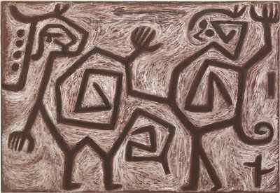 Streitduett, 1938 von Paul Klee