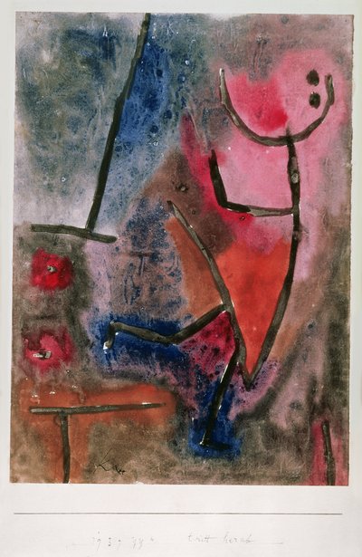 Stufen hinunter von Paul Klee