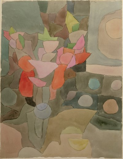 Stillleben mit Gladiolen von Paul Klee