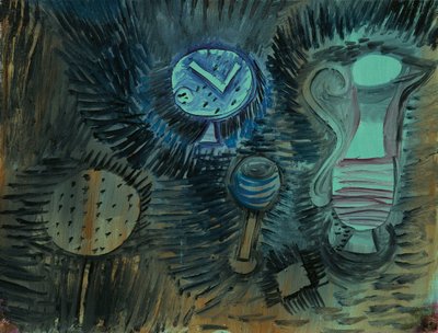 Stillleben, 1924 von Paul Klee