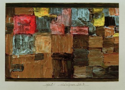 Südalpiner Ort B. von Paul Klee