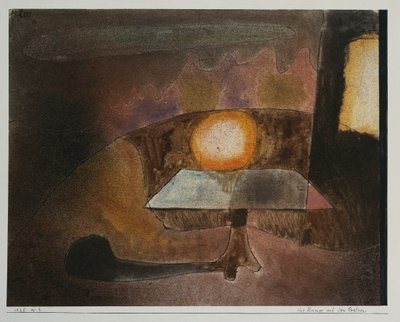 Die Lampe auf der Terrasse von Paul Klee