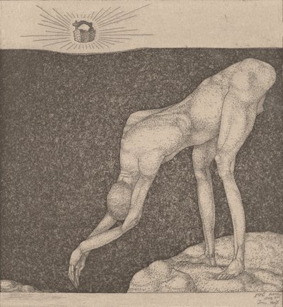 Der Monarchist, 1904 von Paul Klee