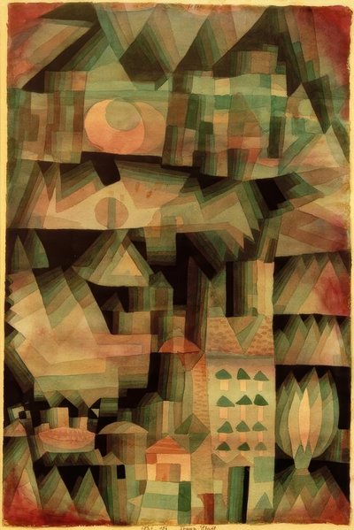 Traum-Stadt von Paul Klee