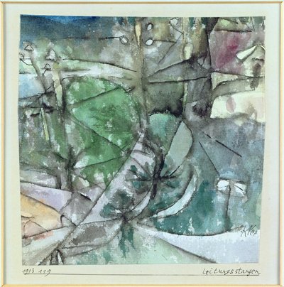 Strommasten von Paul Klee