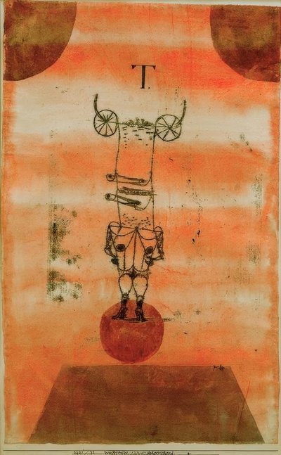 Weibsteufel, die Welt beherrschend von Paul Klee