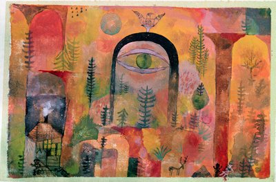 Mit dem Adler von Paul Klee