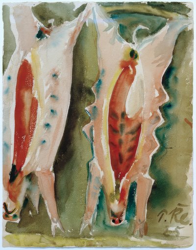 Geschlachtete Schweine von Paul Kleinschmidt