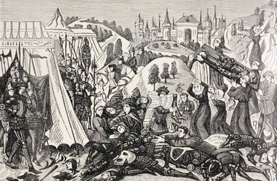 Nach der Schlacht von Hastings, 14. Oktober von Paul Lacroix