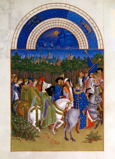 Mai, 1412-1416 von Paul Limbourg