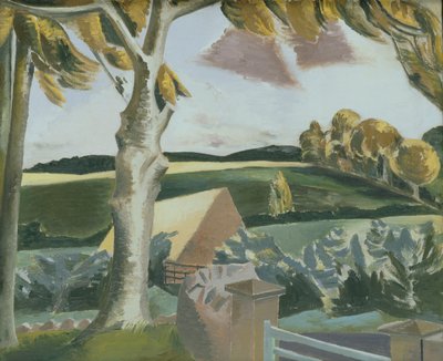 Cumberland Landschaft von Paul Nash