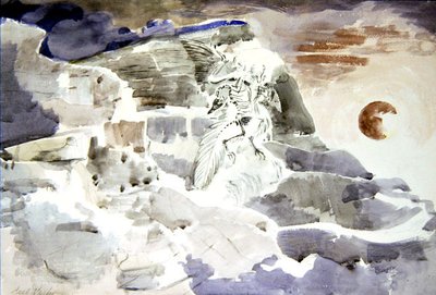 Geist im Schiefer von Paul Nash