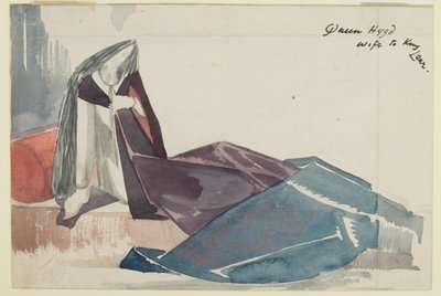 Königin Hygd, Ehefrau von König Lear von Paul Nash