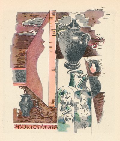 Der Maler als Illustrator, 1932, 1946 von Paul Nash