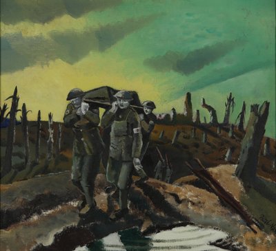 Verwundet, Passchendaele von Paul Nash