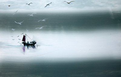 Nachtfischen von Paul Powis
