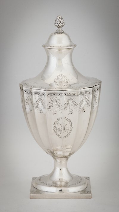 Zuckerurne, ca. 1795 von Paul Revere