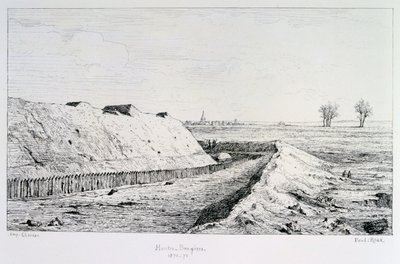 Haute Brugeres, Belagerung von Paris, 1870-1871 von Paul Roux
