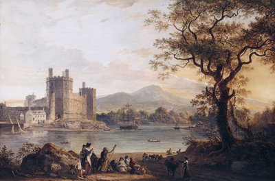 Caernarvon Castle, 1790er Jahre von Paul Sandby