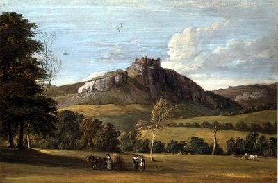 Carregcennin Castle, Carmarthenshire von Paul Sandby