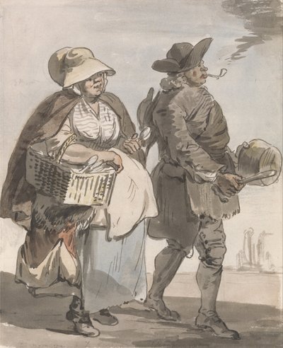 Londoner Rufe- Wollen Sie Löffel... von Paul Sandby