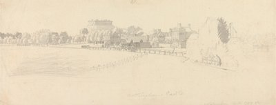 Nottingham Castle von Paul Sandby