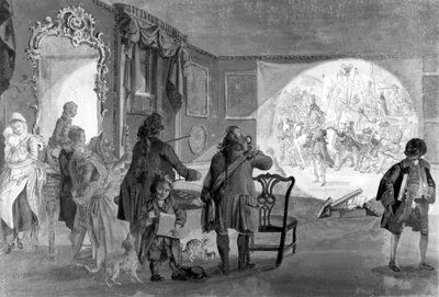 Die Zauberlaterne von Paul Sandby