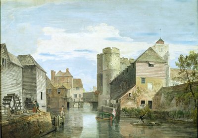 Das Westtor von Canterbury von Paul Sandby