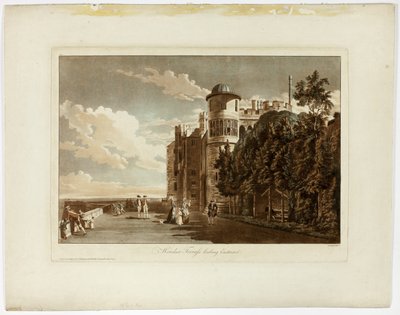Windsor Terrace Blick nach Osten von Paul Sandby