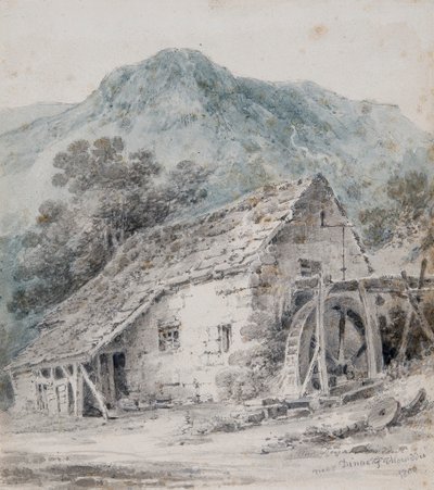 In der Nähe von Dinas Mawddwy von Paul Sandby Munn