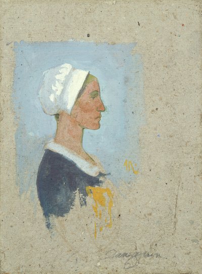 Eine bretonische Bäuerin von Paul Sérusier