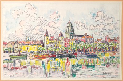 Ciboure, Saint-Jean-de-Luz, 1920 von Paul Signac
