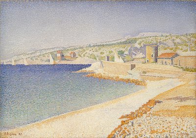 Der Pier in Cassis, Opus 198 von Paul Signac
