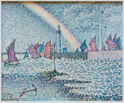 Eingang zum Hafen von Honfleur von Paul Signac